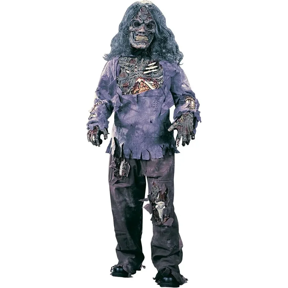 New Fun World Zombie Child Costume w/ Mask Size M 7-8 Halloween Horror